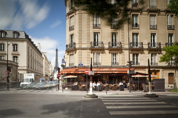 法国巴黎街道摄影图
