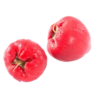 65莲雾 (4)水果超市商品白底图免抠实物摄影png格式图片透明底