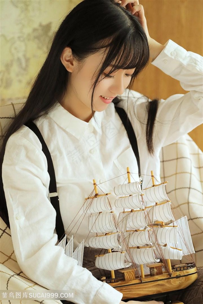 古典清纯美女图片