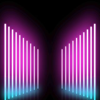霓虹灯背景墙 