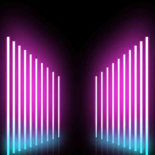 霓虹灯背景墙 