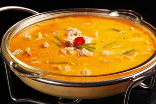 御汤肥牛烩蒸饺 (4)