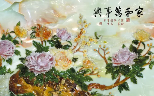 雕塑玉雕背景风景 雕塑玉雕背景风景