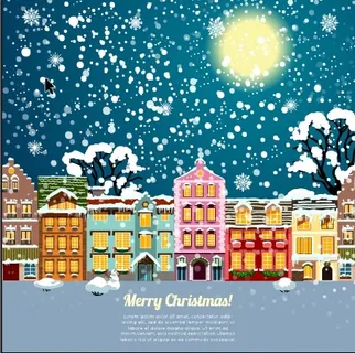 设计冬天圣诞节背景 设计冬天圣诞节背景