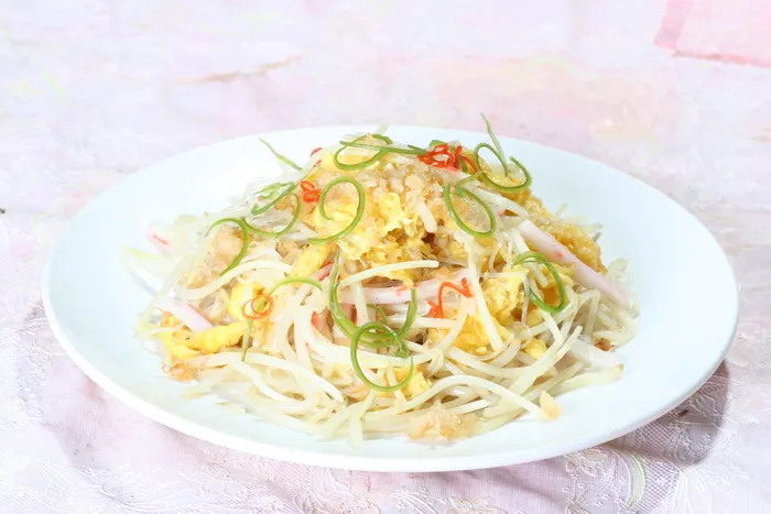 桂花蟹柳炒鸡蛋