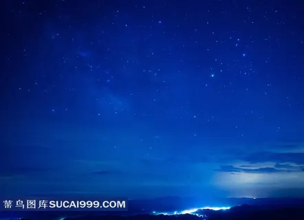 夜空下的大海 夜空下的大海