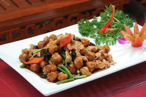 小花卷过油肉 (3)