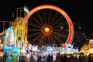 浪漫摩天轮摄影