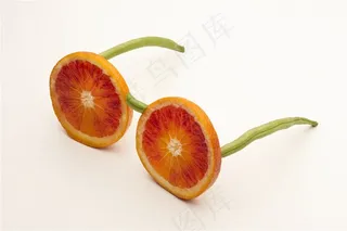 蔬菜形状组合摄影高清图片