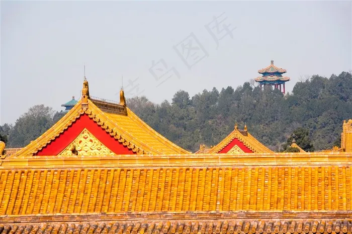 中国故宫中国古典建筑北京风景