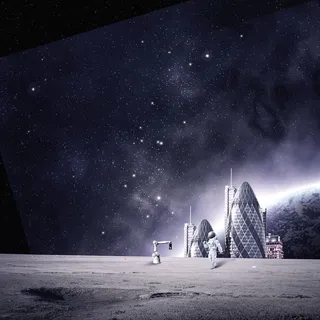 夜景天空背景风景