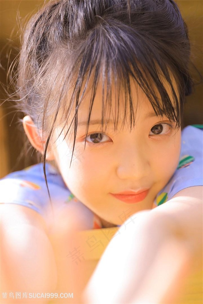 超清可爱的小美女特写图片