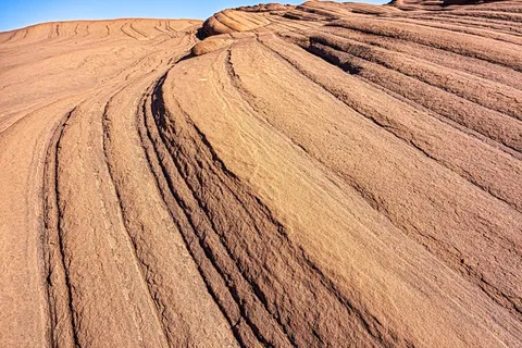 波浪谷岩石纹理