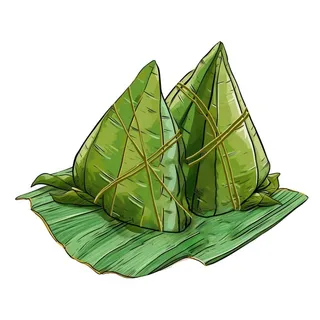粽子绿叶免抠 粽子绿叶免抠