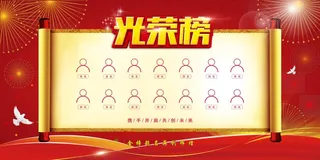 高考喜报光荣榜海报