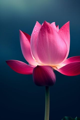 粉色唯美莲花大气背景