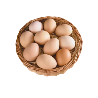 一筐鸡蛋免抠图