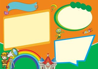 中小学手抄报彩色望远镜