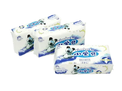 免抠png素材 小宝贝抽纸 超市促销宣传 商品实拍 生活用品日用品