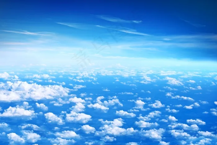蓝色天空图片下载