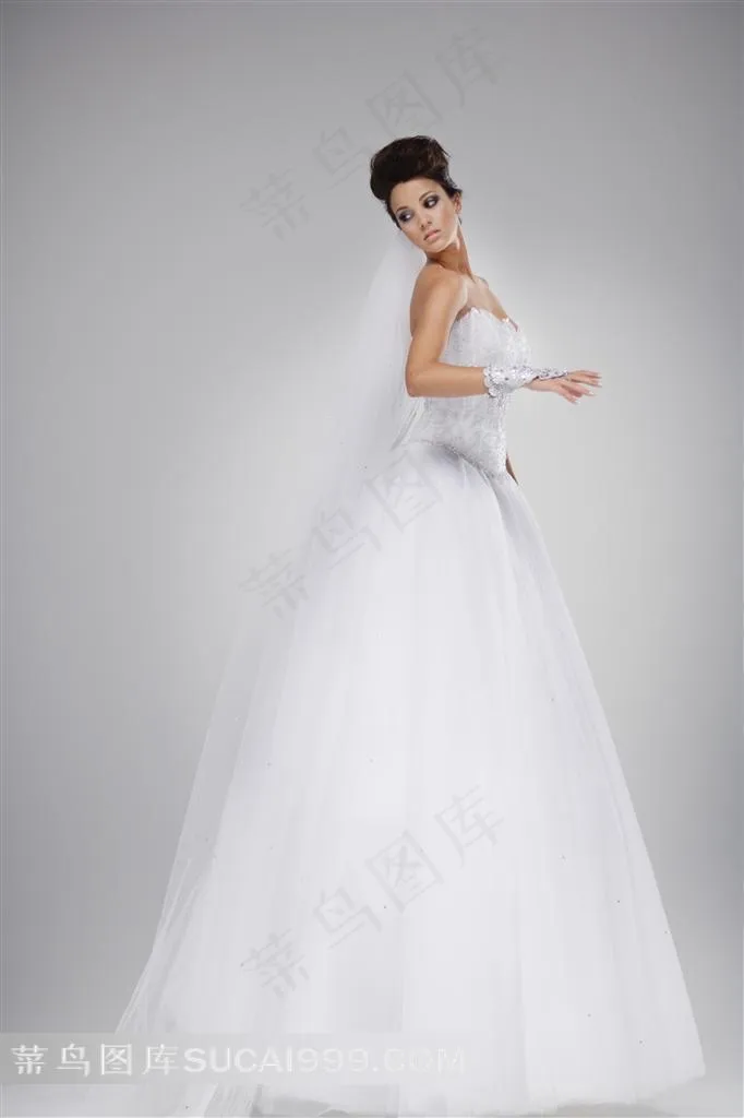 欧美婚纱照美女高清图片