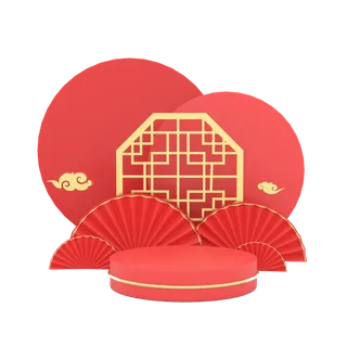 展台素材免扣产品展示台PNG