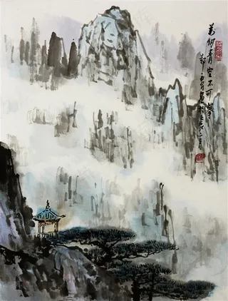 中国山水风景画