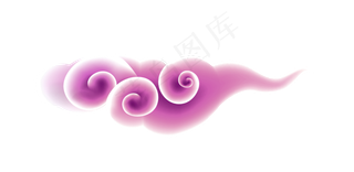  祥云花  古典祥云  金边花纹 创意祥云  免扣