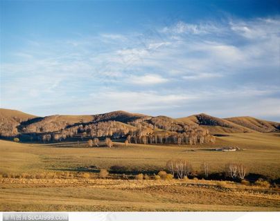 郊野风光-广阔的山地