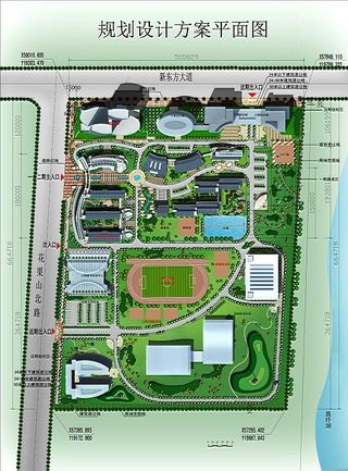 建筑规划设计方案平面图
