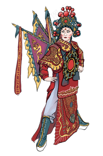 [京剧国粹]京剧插画插画