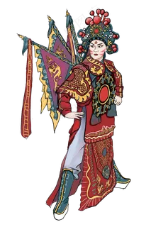 [京剧国粹]京剧插画插画