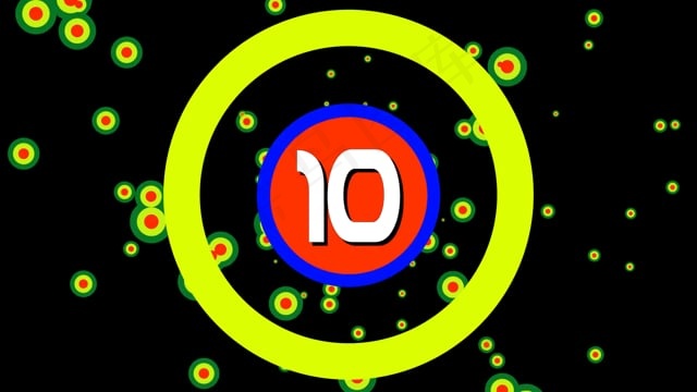 计时器, 数字, 倒数, 时间