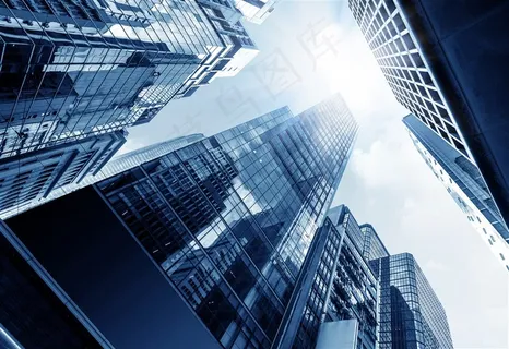 城市写字楼摄影图片