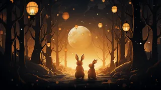 节日风格主题，中秋佳节