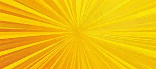 黄色渐变放射背景