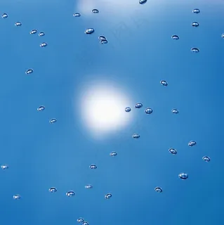 蓝色水珠背景图片下载 蓝色水珠背景图片下载