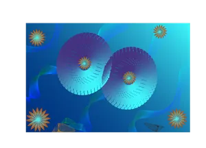 深海静谧创意海报