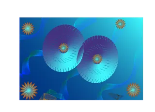 深海静谧创意海报