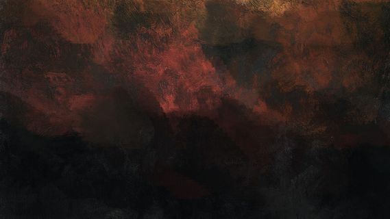 国潮中国风复古敦煌岩彩山水祥云插画烫金肌理背景PSD设计素材