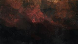 国潮中国风复古敦煌岩彩山水祥云插画烫金肌理背景PSD设计素材