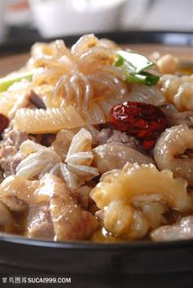 牛鞭炖鸡中华美食摄影图 牛鞭炖鸡中华美食摄影图