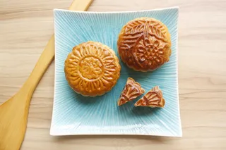 广式五仁月饼图片