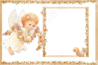 可爱儿童相框图片下载