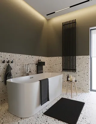 浴室现代简约风格特写场景近景(22)