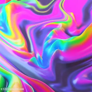 炫彩抽象熔岩背景高清图片