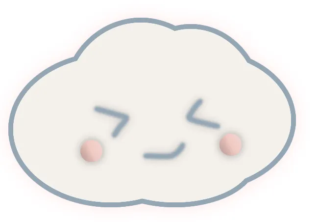 可爱云朵表情