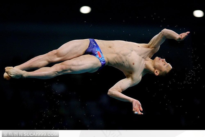 男子跳水精彩瞬间-体育抓拍