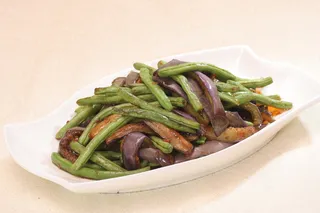 长豆角烧茄子 (1)