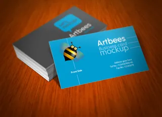 名片样机设计素材